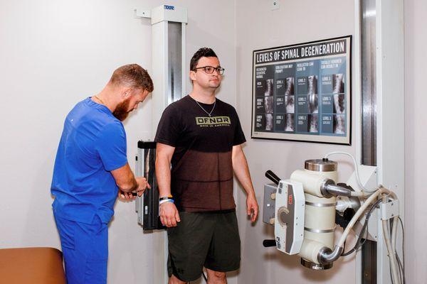 Posture specific X-rays help us create the most accurate recommendations!