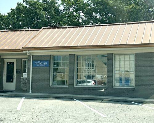 Exterior of business