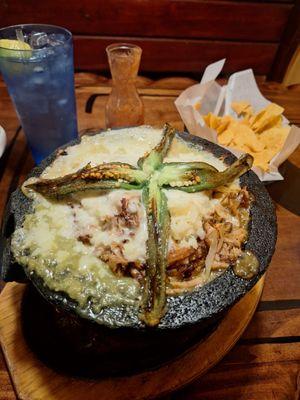Carnitas mulcajete to die for.