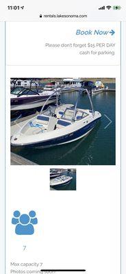 Lake Sonoma Resort Marina Billing Office