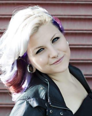 Cut/color/style by Heather- Taylor photoshoot