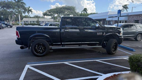 2017 Ram 3500 6.7 Cummins # intercooler and tubes # cold air Intake # FASS Fuel system # New Shoes Michelin 35x12.5x20 # Fuel Rims