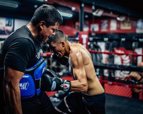 Working with undefeated Professional Boxer Mario Matador Ramos