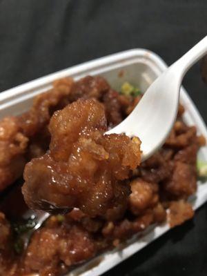 Sesame Chicken & Broccoli($11.00)