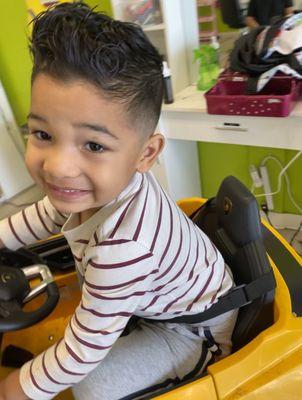 Fades are one of our most popular cuts for boys