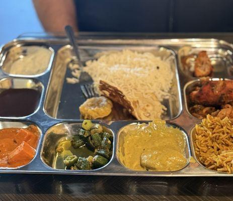 Incredible weekend lunch buffet