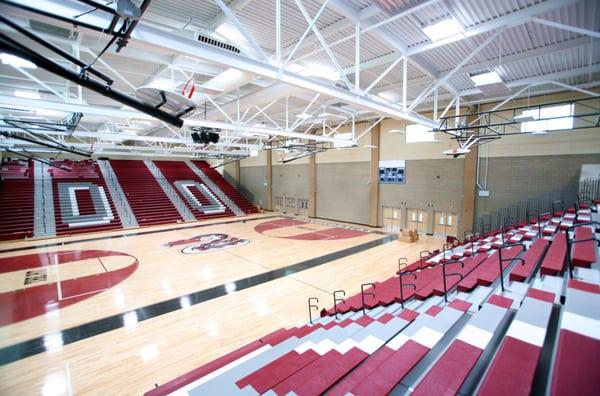 High School Gymnasium w/ SunTracker 400s