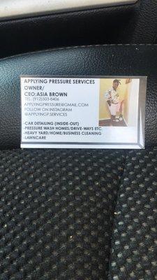 Applying Pressure Services