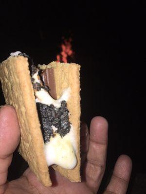 S'Mores with the Family at the Camp Ground!!