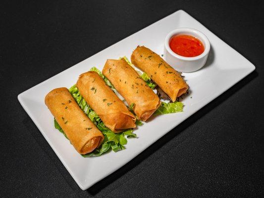 Shrimp rolls - Served with sweet chili