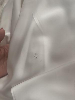 Stain on skirt after alterations