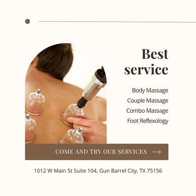 Check out our services and benefits