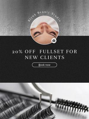 20% off New Set for New Clients
