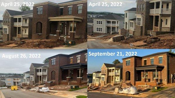 Stone Martin Builders Town Madison in Huntsville, AL
Making NO Progress on homes...