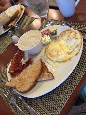 the Four Points breakfast