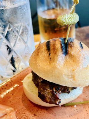Hamburger sliders