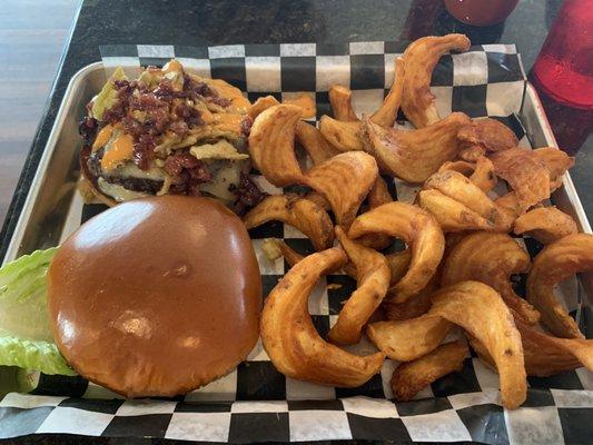 Howling railway with candied bacon added