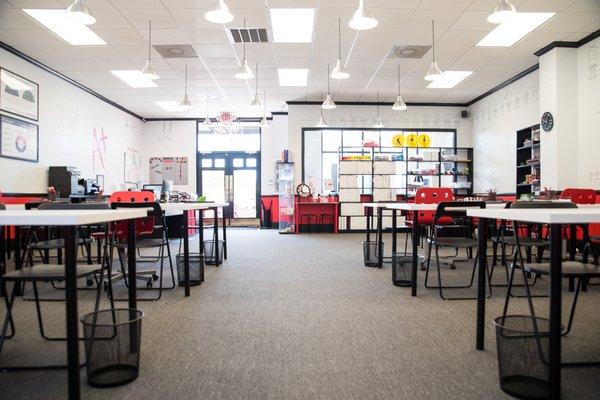 Front entrance of center