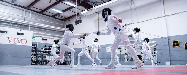 Another fencing class!