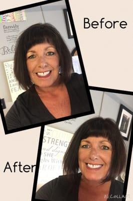 After 1 application of Reservatrol Shiraz Instentic Non Surgical Syringe = Less puffiness under my eyes & diminished wrinkles!