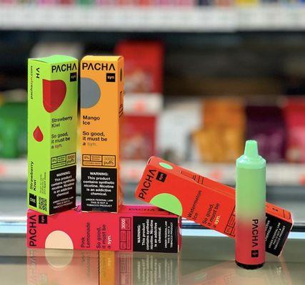 Pacha disposable 3000 Puffs found at Bazooka