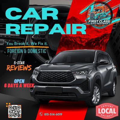 1st Class Auto & Truck Repair