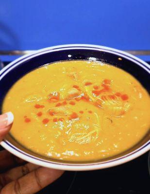 Chicken Soup (with a sprinkle of hot sauce)