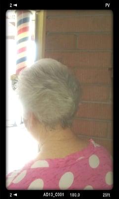 got my haircut today by barber Lou ,Lou did a great job on my hair just the way i like it! Thank you Barber Lou ....