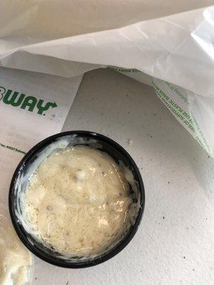 It suppose to be ranch