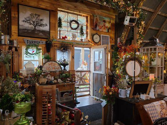 Heifers in the Haymow