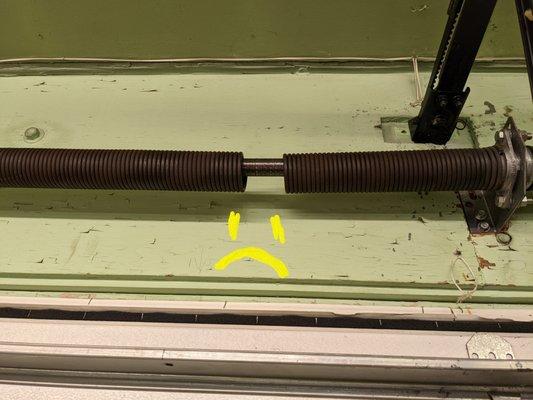 Awww dang, it snapped!