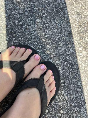 LOVE the color and how they made my feet feel.