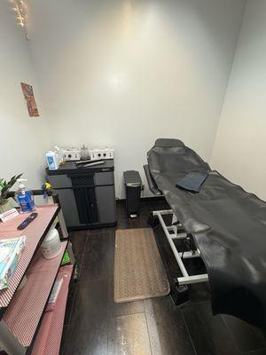 Waxing room