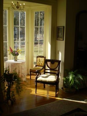 Atrium in common area.