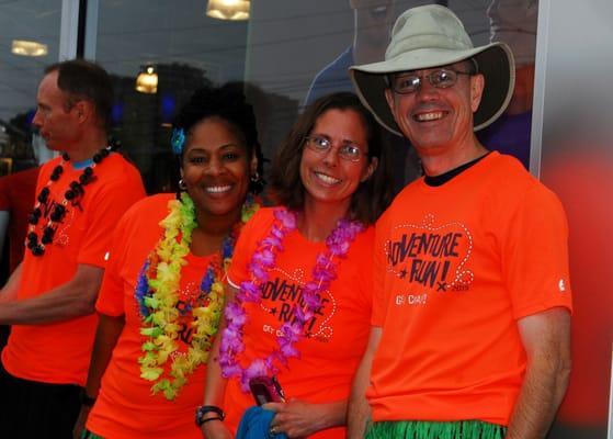 Hanging out before the fun begins!