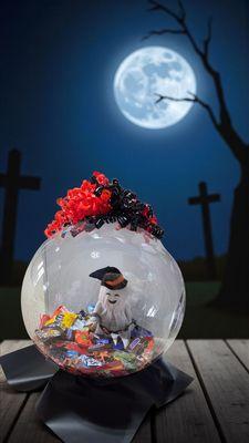 Friendly Ghost Stuffed Balloon with Candy