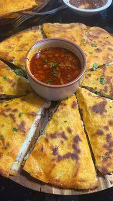 Birria quesadilla.