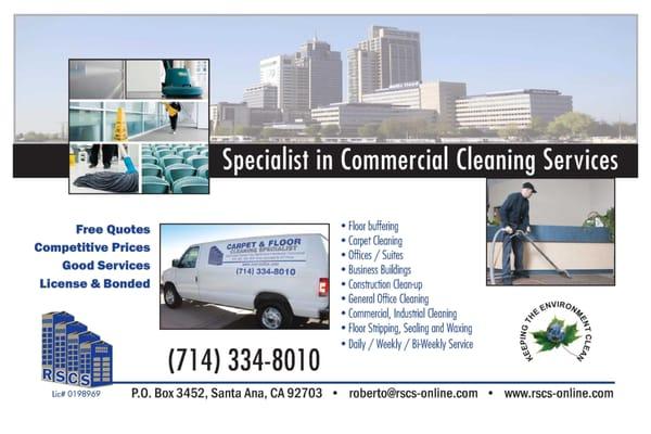 Roberto Silvestre Cleaning Service