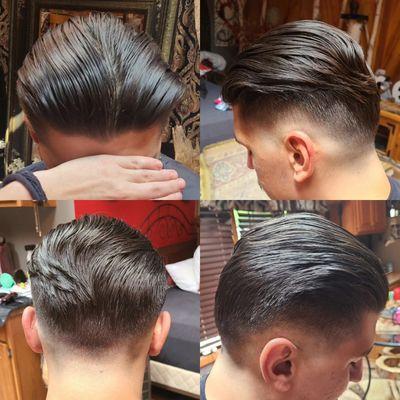 Bald fade haircut