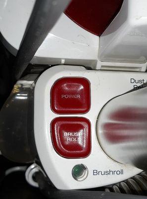 My 91 year old father took my vacuum in to find out why the roller brush wasn't working. He didn't know there was a brush/roller button.