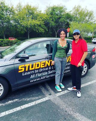 Ms. Karolina was an
AWESOME instructor!!!