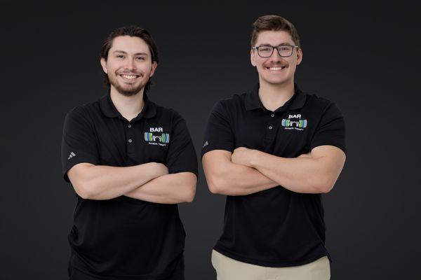 Dr. Connor Cantu and Dr. Wesley Desrosier both are the Co-Owners of BAR Physical Therapy.