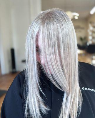platinum blonding