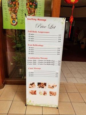 Very reasonable pricing.