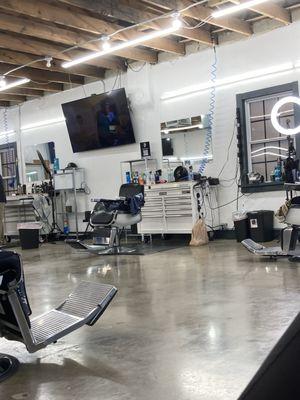 Waiting area of the place