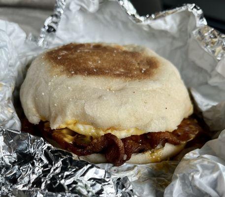 Breakfast Sandwich with Bacon