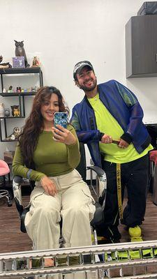 Hair by Louis Tafolla