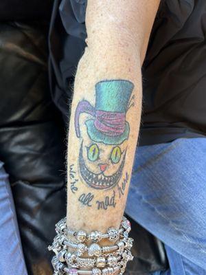 This is the messed up photo look at the black smears and blood in the hat