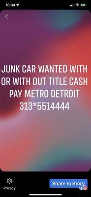 A&A Towing And Junk Car Removel