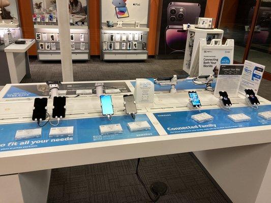 inside of MOBILE PHONE store